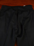 25/0542 vintage black barathea wool evening trouser 36