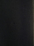 25/0542 vintage black barathea wool evening trouser 36