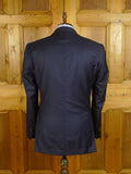 25/0970 new (SECONDS) hackett 14 savile row super 150s merino wool navy blue herringbone suit 42 long
