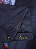 25/0970 new (SECONDS) hackett 14 savile row super 150s merino wool navy blue herringbone suit 42 long