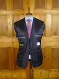 25/0970 new (SECONDS) hackett 14 savile row super 150s merino wool navy blue herringbone suit 42 long