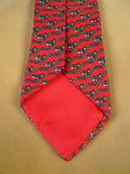 25/0602 near immaculate hermes limited edition for martell 1993 grand national silk tie w/ box