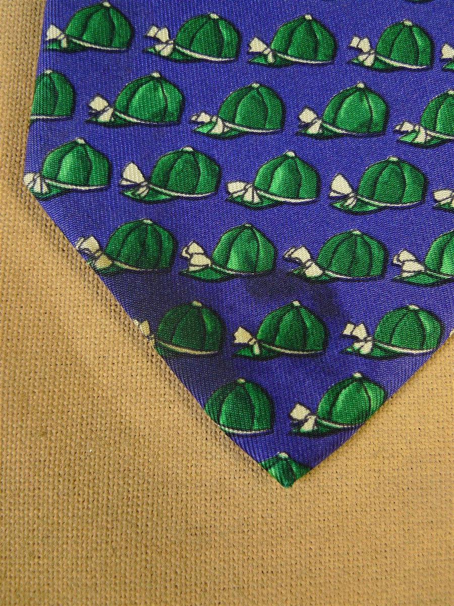 25/0795 hermes limited edition for martell grand national silk tie