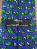 25/0795 hermes limited edition for martell grand national silk tie