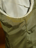 25/0620 heavyweight 1960s vintage daks simpson brown herringbone tweed gamekeeper style jacket w/ ghillie collar 44 short