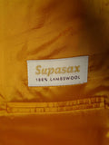 25/0639 immaculate bladen original 100% lambswool green wp check tweed sports jacket 46 long