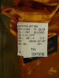 25/0640 immaculate bladen green wp check tweed sports jacket 48 long