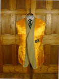 25/0640 immaculate bladen green wp check tweed sports jacket 48 long