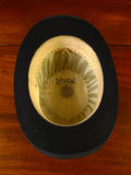 25/0633 vintage lock & co. hard coke black fur felt bowler hat 56cms