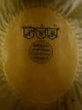 25/0632 vintage lock & co. hard coke black fur felt bowler hat 56cms