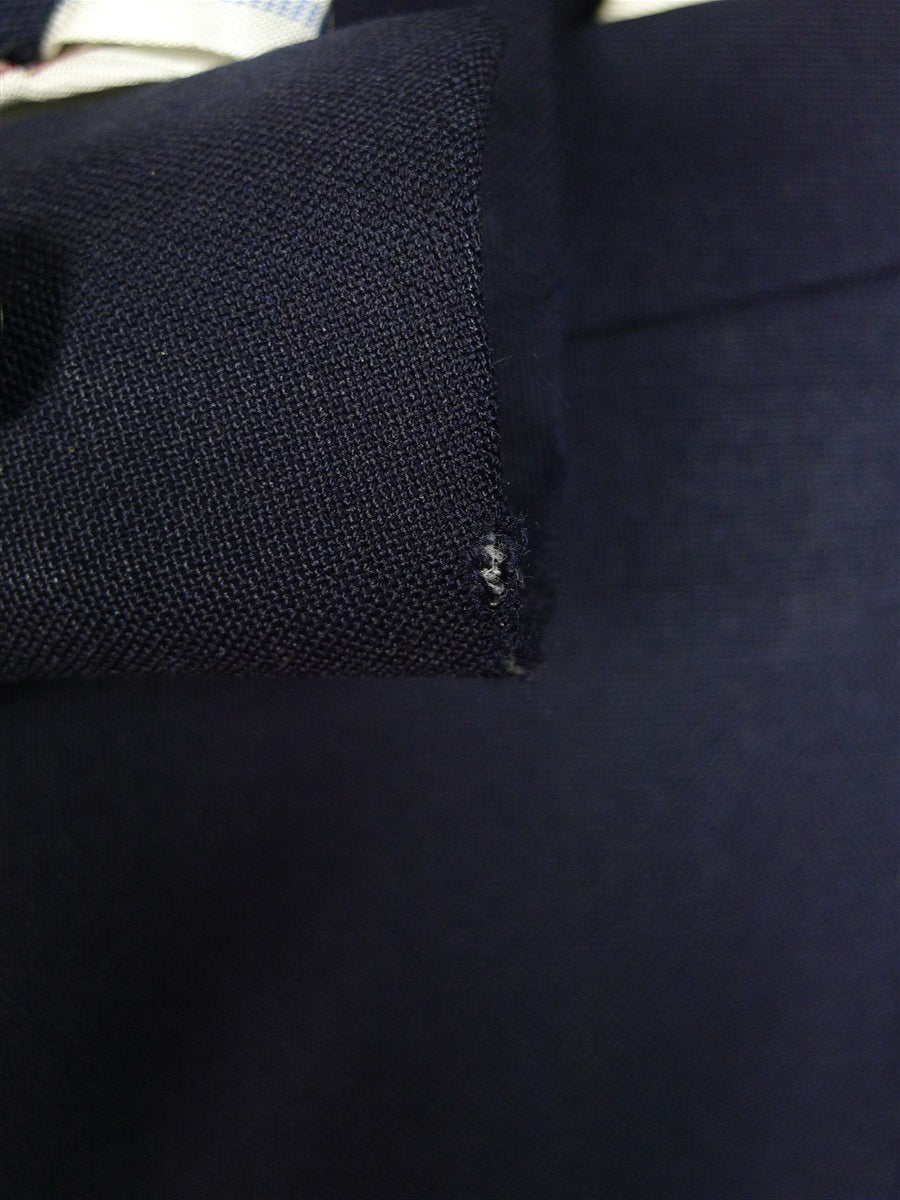 25/0644 vintage bespoke tailored navy blue mohair blazer 44 regular
