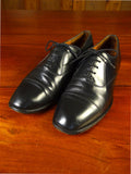 25/0658 vintage church's black calf leather oxford shoe uk 10.5