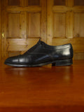 25/0658 vintage church's black calf leather oxford shoe uk 10.5