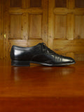 25/0658 vintage church's black calf leather oxford shoe uk 10.5