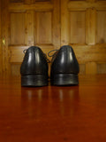 25/0658 vintage church's black calf leather oxford shoe uk 10.5