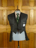 25/0666 vintage black barathea wool prince charlie kilt jacket 44 regular