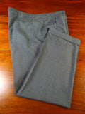25/0662 vintage 1995 savile row bespoke grey worsted & mohair high-rise trouser 39-44