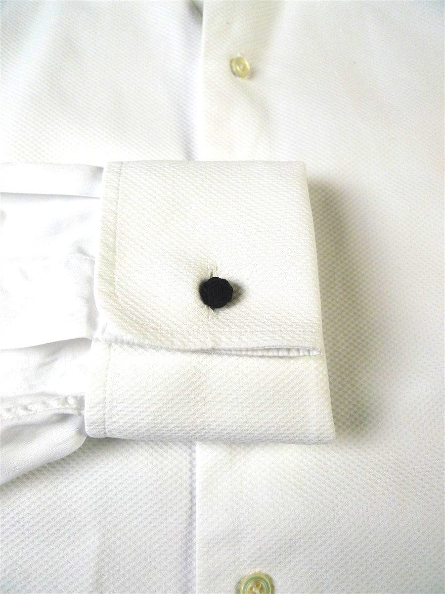 25/0656 immaculate ede & ravenscroft white marcella front evening dress shirt 16