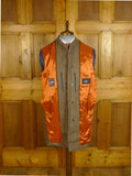 25/0706V hackett new w/tags brown gun check tweed field coat overcoat w/ detachable liner (rrp £750) various sizes - last few