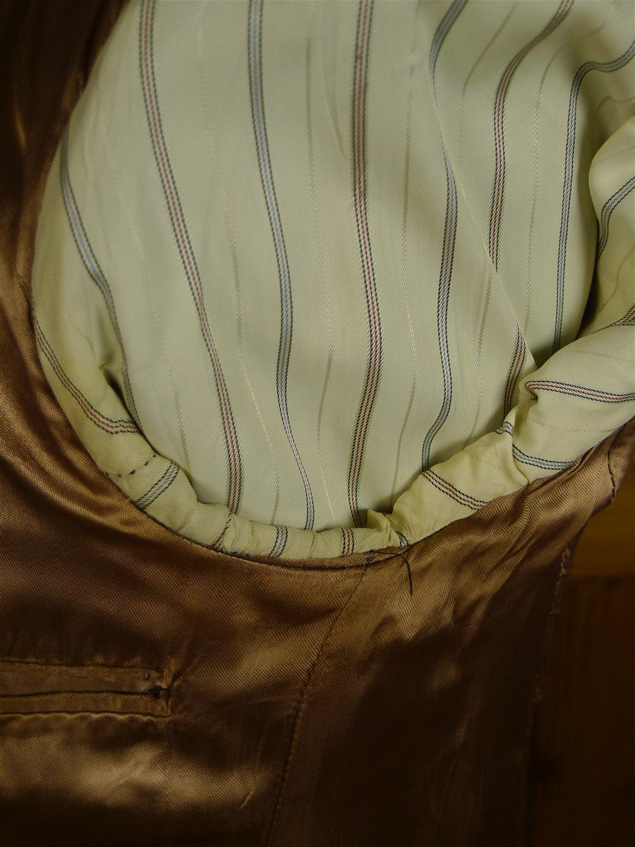 25/0687 vintage redmayne heavyweight gun check tweed jacket w/ ghillie collar 37-38 short