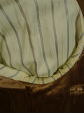 25/0687 vintage redmayne heavyweight gun check tweed jacket w/ ghillie collar 37-38 short