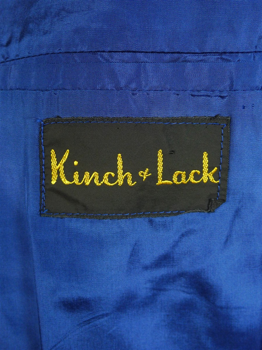 25/0693 immaculate vintage british canvassed midnight blue shawl lapel velvet evening / smoking / dinner jacket 39 short to regular