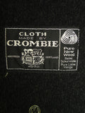 25/0703 immaculate genuine vintage grey crombie wool overcoat 38-39