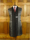 25/0703 immaculate genuine vintage grey crombie wool overcoat 38-39