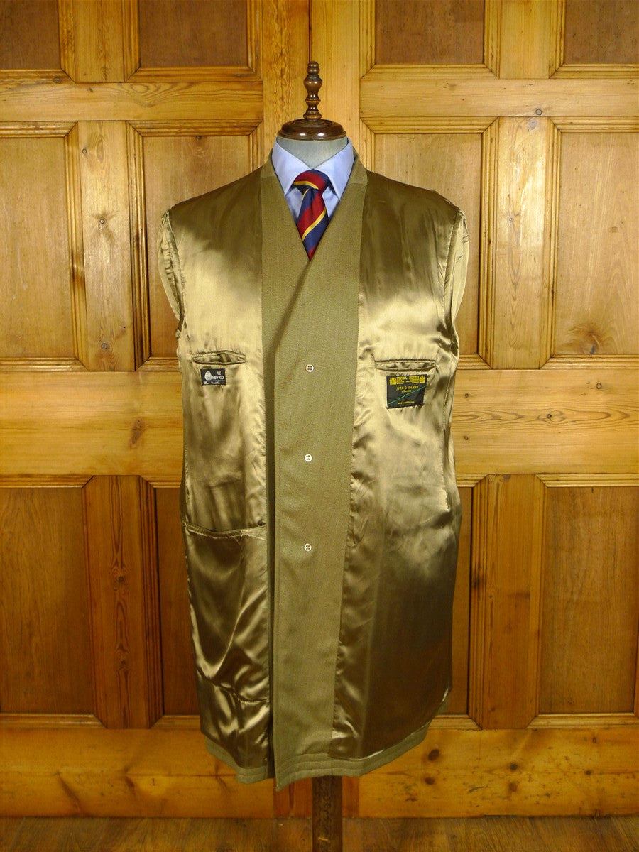25/0683 immaculate john g hardy stone venetian wool covert coat overcoat 46