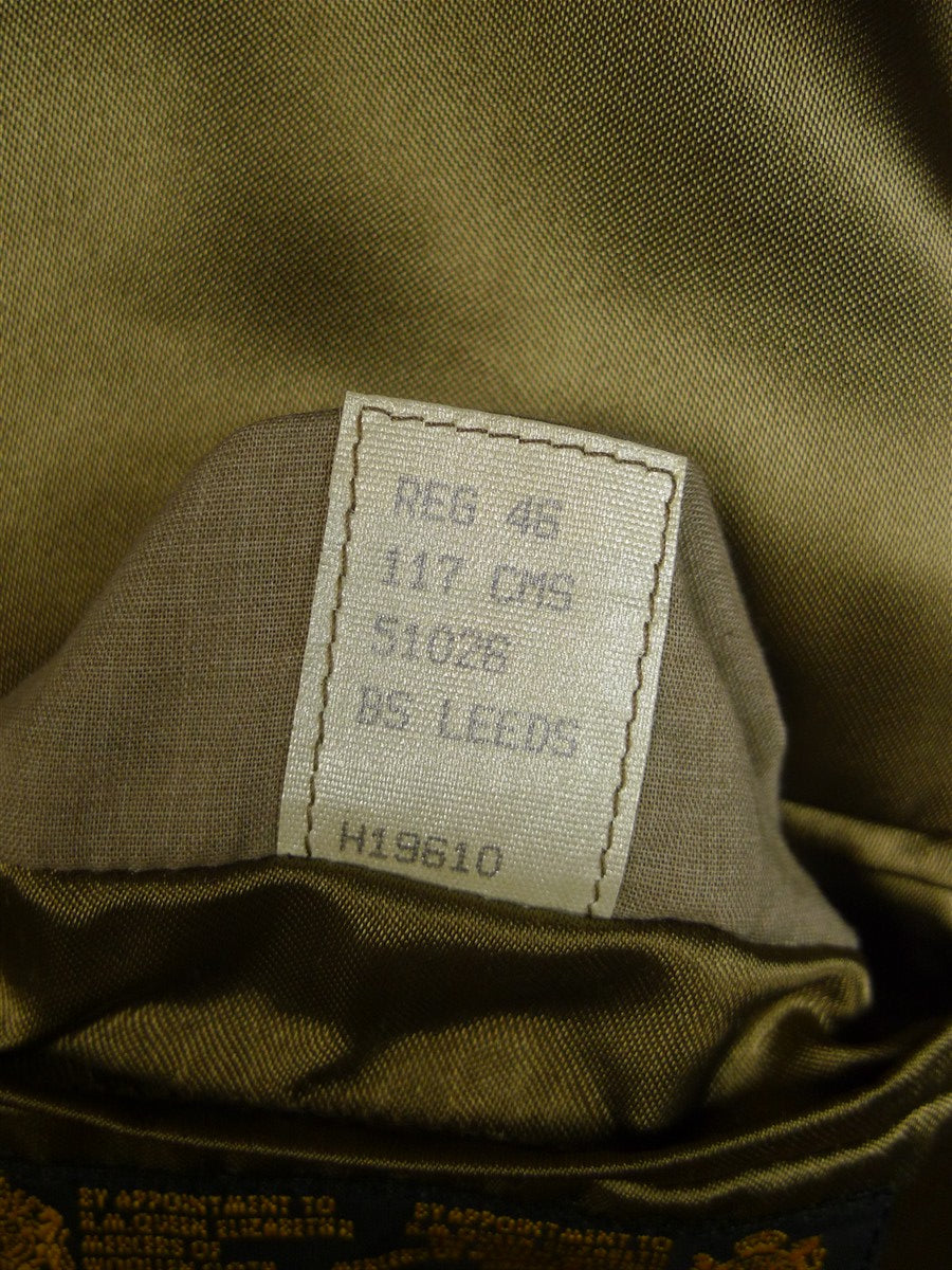 25/0683 immaculate john g hardy stone venetian wool covert coat overcoat 46