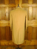 25/0685 vintage 100% camelhair polo coat overcoat 42