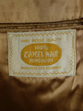 25/0685 vintage 100% camelhair polo coat overcoat 42