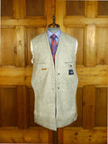 25/0686 new w/tags hackett light grey boucle glen check unlined coat overcoat 38 regular