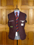 25/0695 new w/tags hackett no.14 savile row loro piana capolovoro wool & silk tweed sports jacket blazer (rrp £600) 38 short