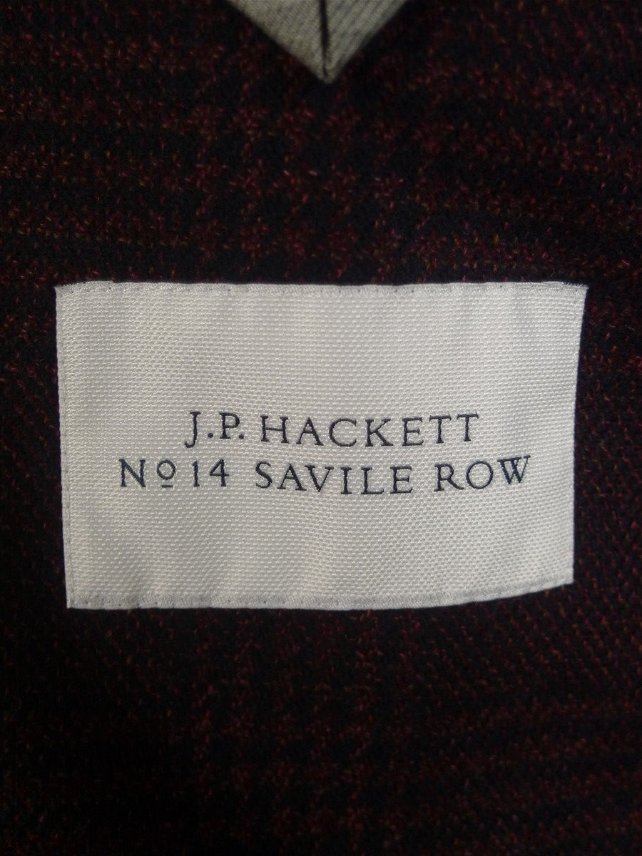 25/0695 new w/tags hackett no.14 savile row loro piana capolovoro wool & silk tweed sports jacket blazer (rrp £600) 38 short