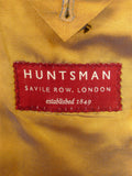 25/0698 huntsman savile row blue nailhead weave 2 piece suit w/ spare trouser 40 short