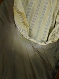 25/0733 vintage 1984 anderson & sheppard savile row bespoke grey d/b pin-stripe worsted suit 46 extra long