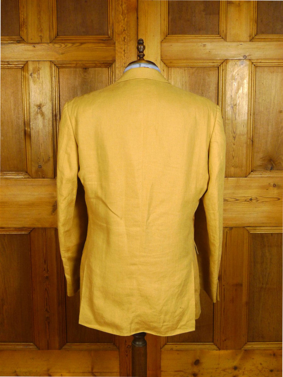 25/0708 harvie & hudson jermyn st italian linen sports jacket blazer 46 long