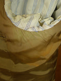 25/0717 vintage 1989 anderson & sheppard savile row bespoke beige brown wp check tweed sports jacket blazer 47-48 extra long