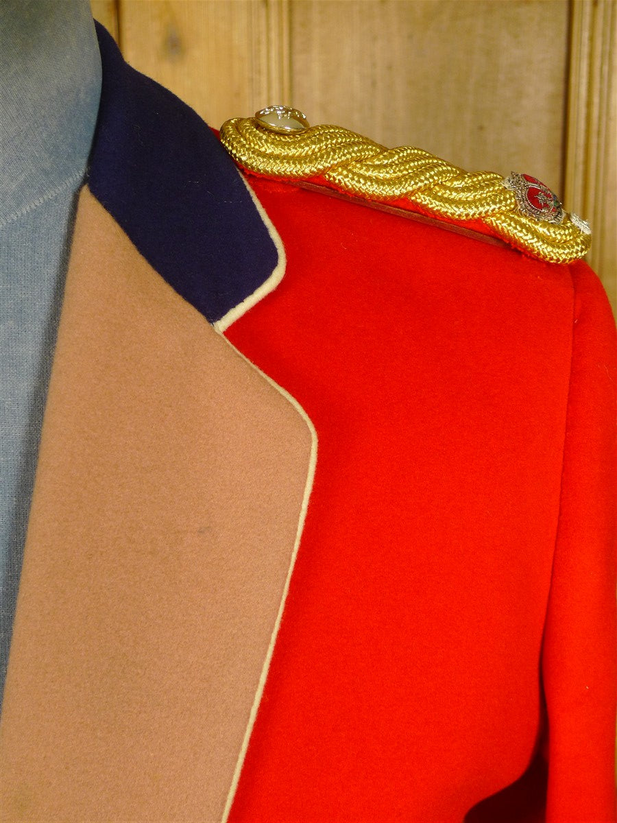 25/0738 meyer & mortimer vintage 1983 savile row bespoke british army officers mess dress jacket w/ lacings 40 short to regular