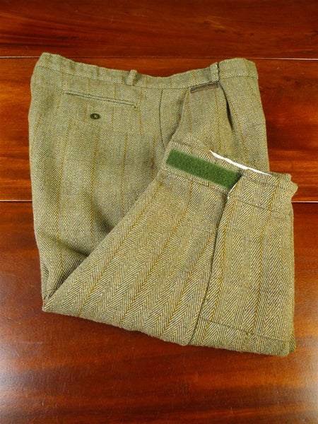 25/0762 vintage british tweed shooting breeks for goodwood revival 36-40