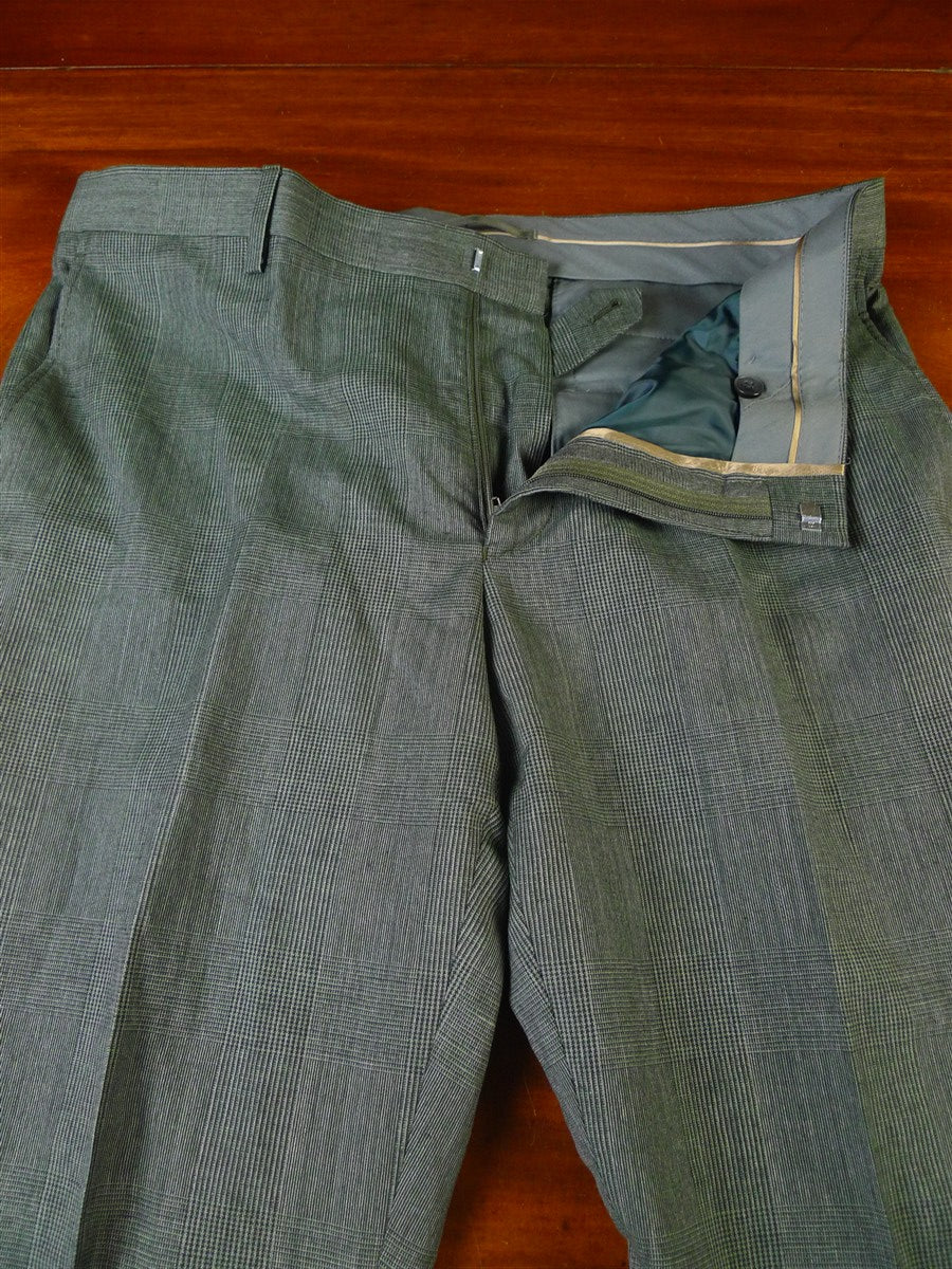 25/0757V new w/tags hackett london grey glen check tropical wool suit ...