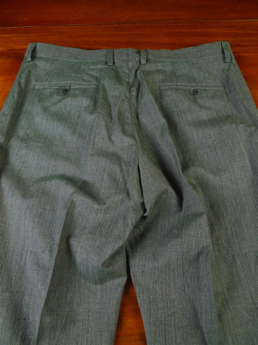 25/0757V new w/tags hackett london grey glen check tropical wool suit ...