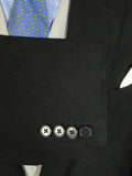 25/0759 vintage 1991 anderson & sheppard savile row bespoke black herringbone wool morning coat 46 extra long