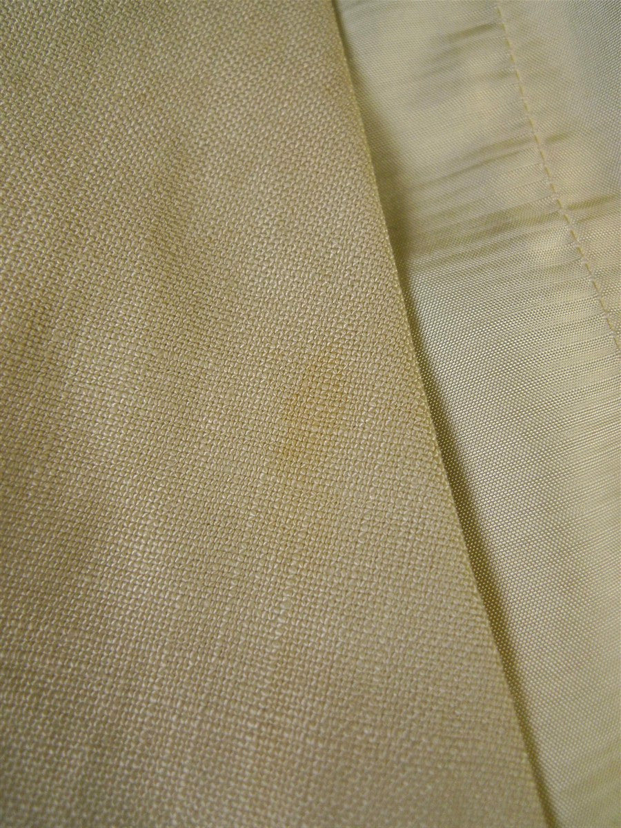 25/0760 vintage 1991 anderson & sheppard savile row bespoke cream linen d/b morning waistcoat 46-47 extra long