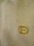 25/0760 vintage 1991 anderson & sheppard savile row bespoke cream linen d/b morning waistcoat 46-47 extra long
