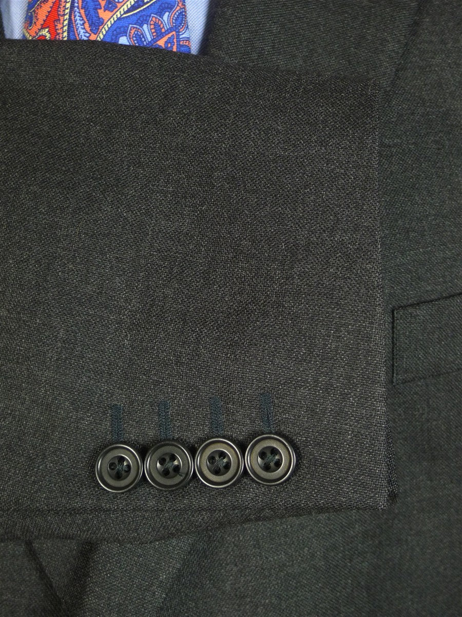 25/0772 gieves & hawkes 2012 savile row canvassed grey worsted suit 49 short to regular
