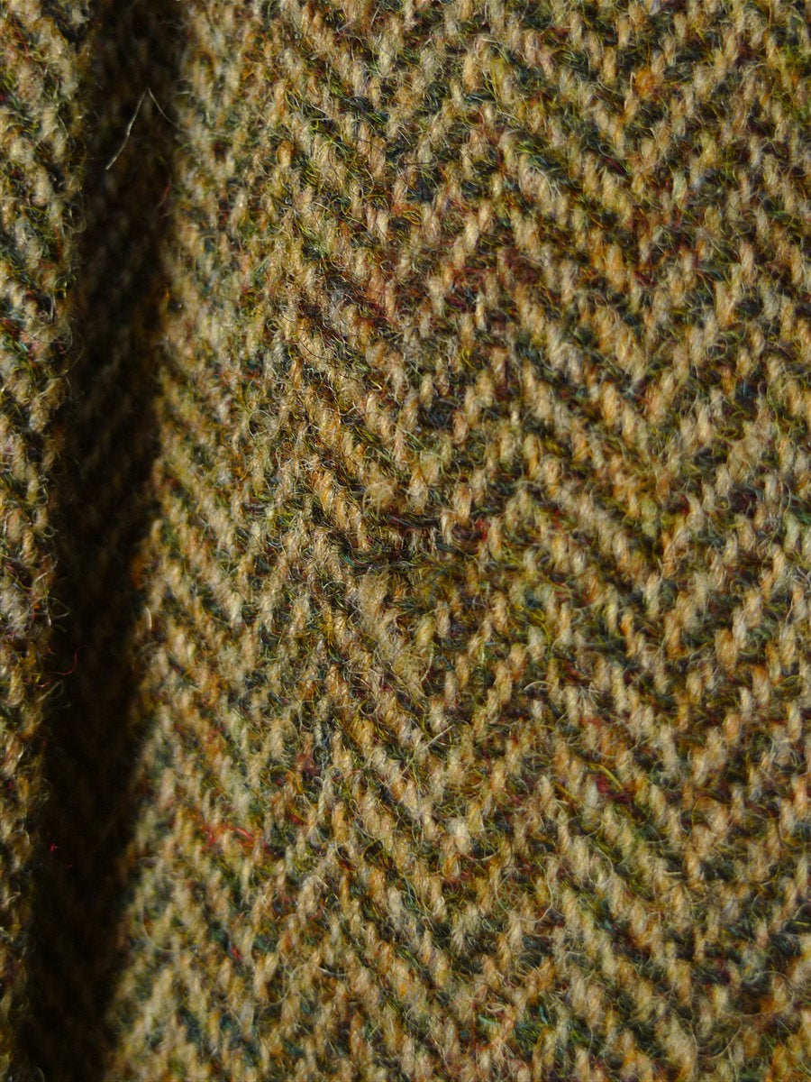 25/0770 phillips & piper brown herringbone tweed jacket for goodwood revival 40 long