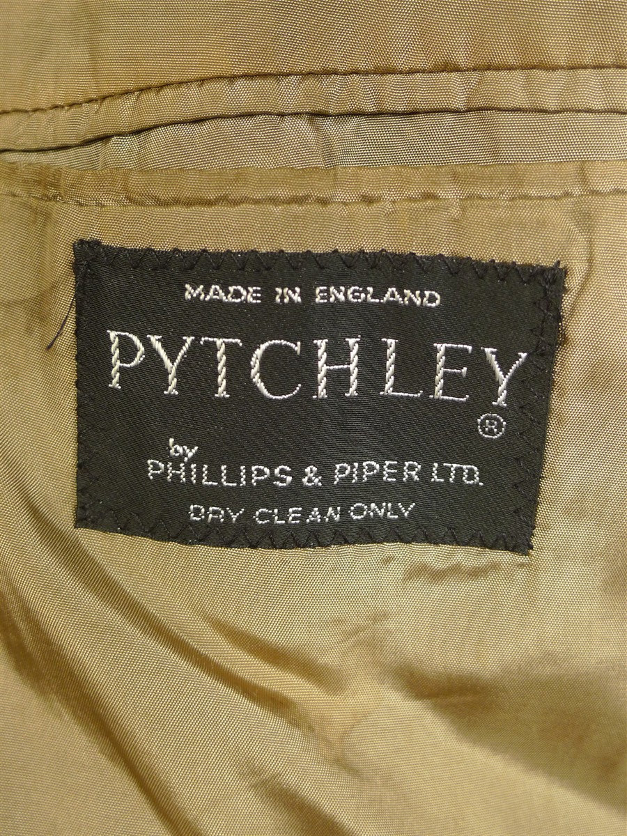 25/0770 phillips & piper brown herringbone tweed jacket for goodwood revival 40 long