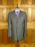 25/0773 immaculate crombie grey birds-eye weave wool & cashmere suit 40 regular